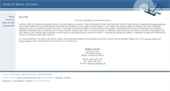 Desktop Screenshot of dorvallaw.com